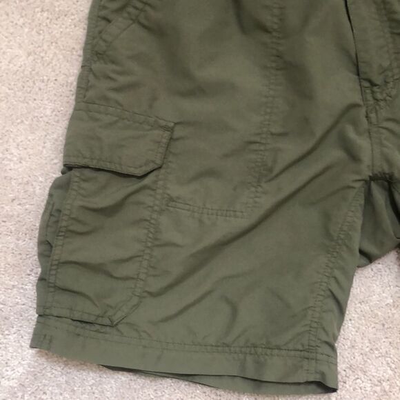 REI Men’s 30 amphibian amphibian quick dry olive cargo shorts hiking outdoor - Picture 3 of 11